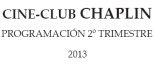 Cine club Chaplin. Programación
