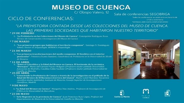CICLO DE CONFERENCIAS MUSEO DE CUENCA