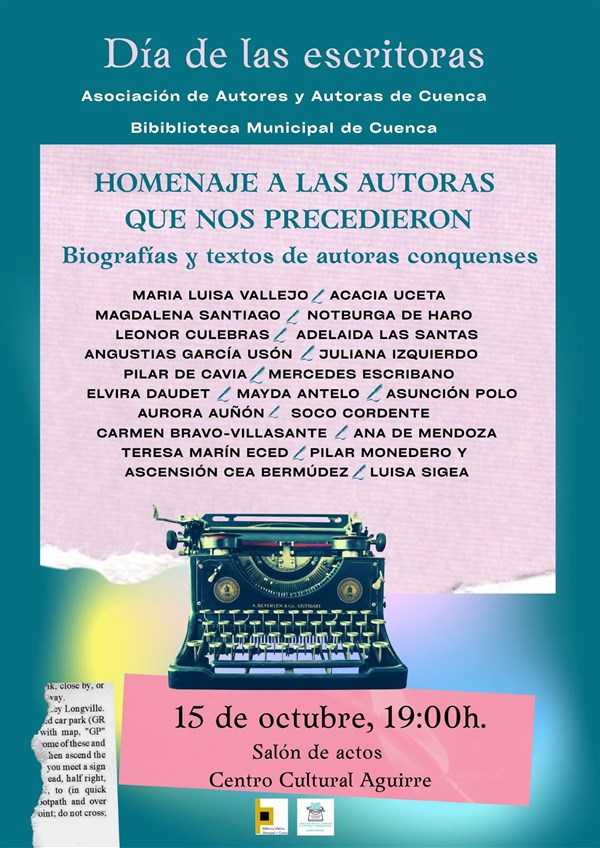 CELEBRACIÓN DEL DÍA DE LAS ESCRITORAS