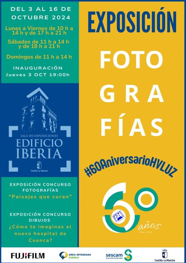 Exposición de Fotografías. 60 Aniversario Hospital Virgen de la Luz