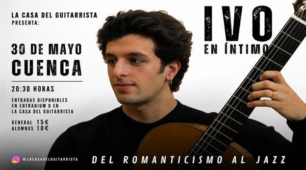 CONCIERTO DE GUITARRA: IVO en Íntimo 