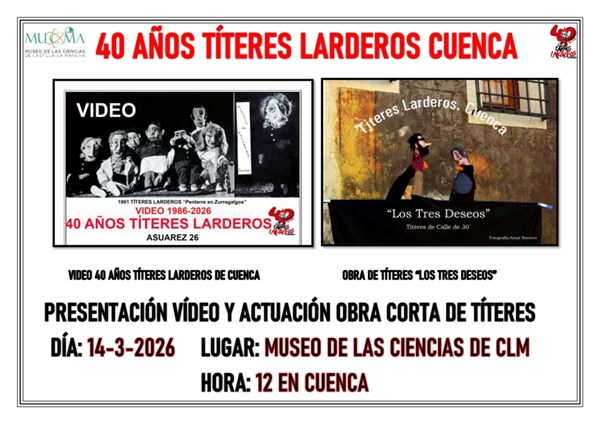 Presentación Video y Actuación de Obra Corta de Títeres