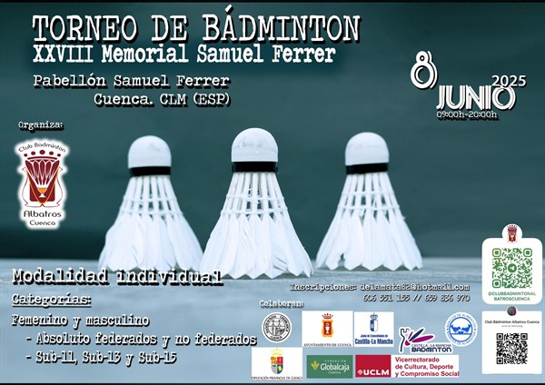 XXVIII MEMORIAL SAMUEL FERRER TORNEO DE BÁDMINTON