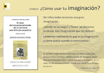 CHARLA  Y PRESENTACIÓN del  autor SERGIO VILCHES