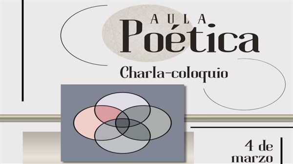 Charla-Coloquio AULA POÉTICA con acompañamiento musical.
