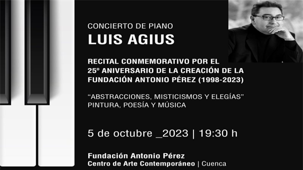CONCIERTO DE PIANO a cargo de Luis Agius