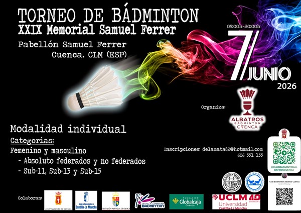 XXIX MEMORIAL SAMUEL FERRER TORNEO DE BÁDMINTON