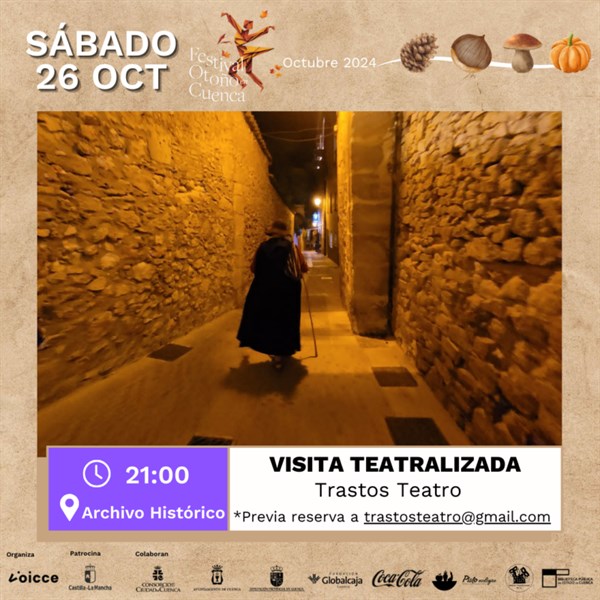 VISITA TEATRALIZADA. Trastos teatro.