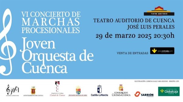 VI Concierto de Marchas Procesionales. Joven Orquesta de Cuenca.