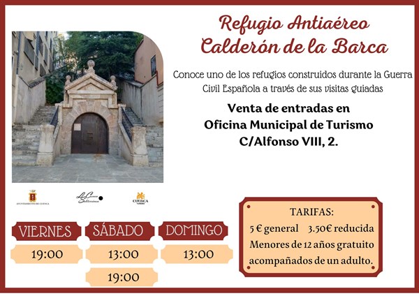 VISITA AL REFUGIO ANTIAÉREO. CUENCA SUBTERRÁNEA